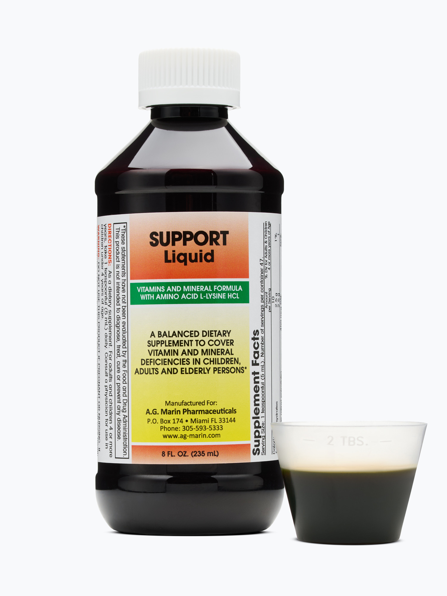 Support Liquid Vitamin Supplement - view 3